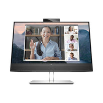 HP E24mv G4 FHD 23.8" - Conferencing Monitor with 5MP Webcam and Ergonomic Adjustability