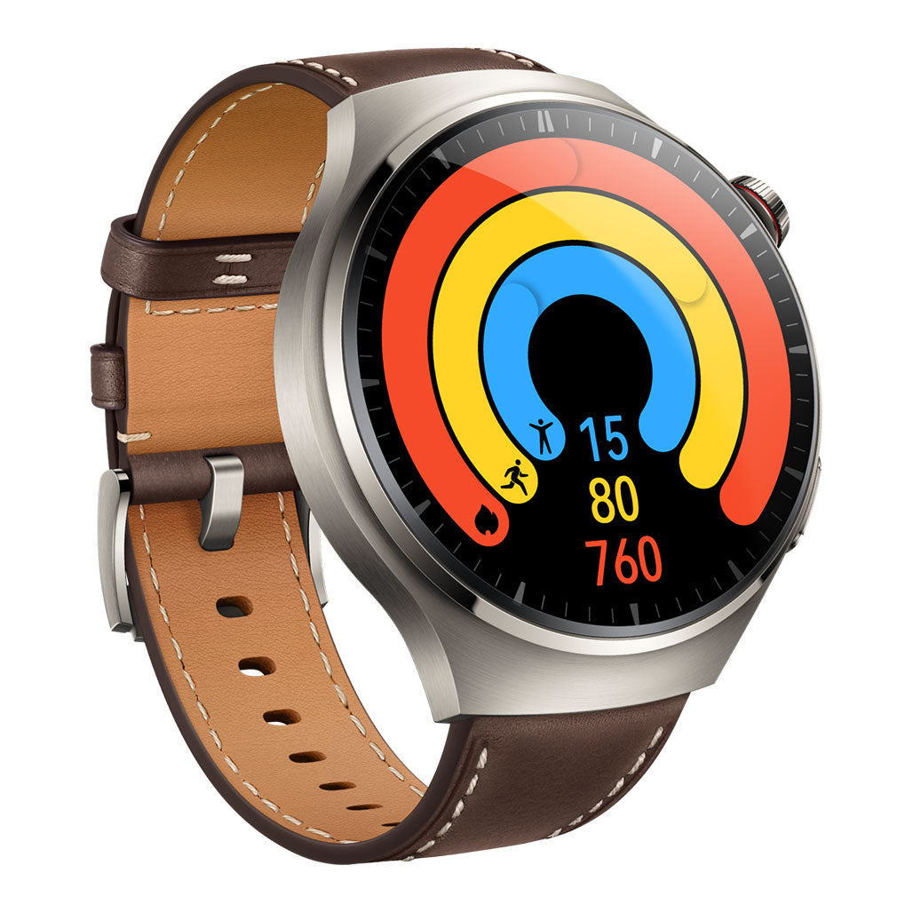 A Photo Of Huawei Watch 4 Pro - Dark Brown Edition - Advanced Smartwatch with Premium Features