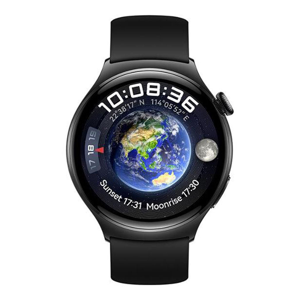 A Photo Of Huawei Watch 4 - Black Edition - Premium Smartwatch with Advanced Features