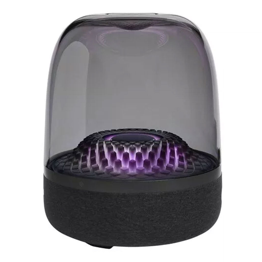 A Photo Of Harman Kardon Aura Studio 4 - Premium 360-Degree Bluetooth Speaker with Diamond-Effect Lighting