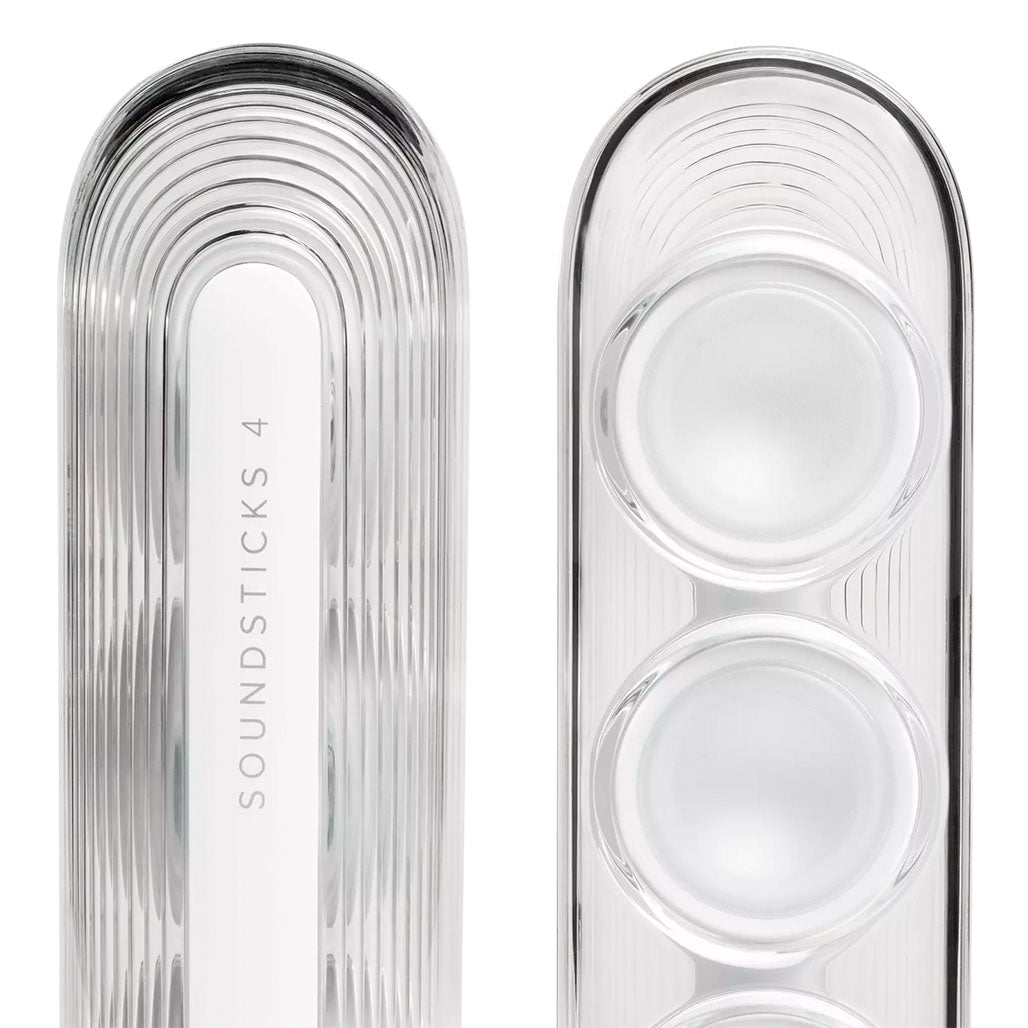 A Photo Of Harman Kardon SoundSticks 4 Bluetooth Speaker System - White | Iconic Design with Superior Audio Quality