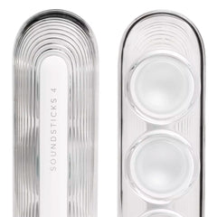 A Photo Of Harman Kardon SoundSticks 4 Bluetooth Speaker System - White | Iconic Design with Superior Audio Quality