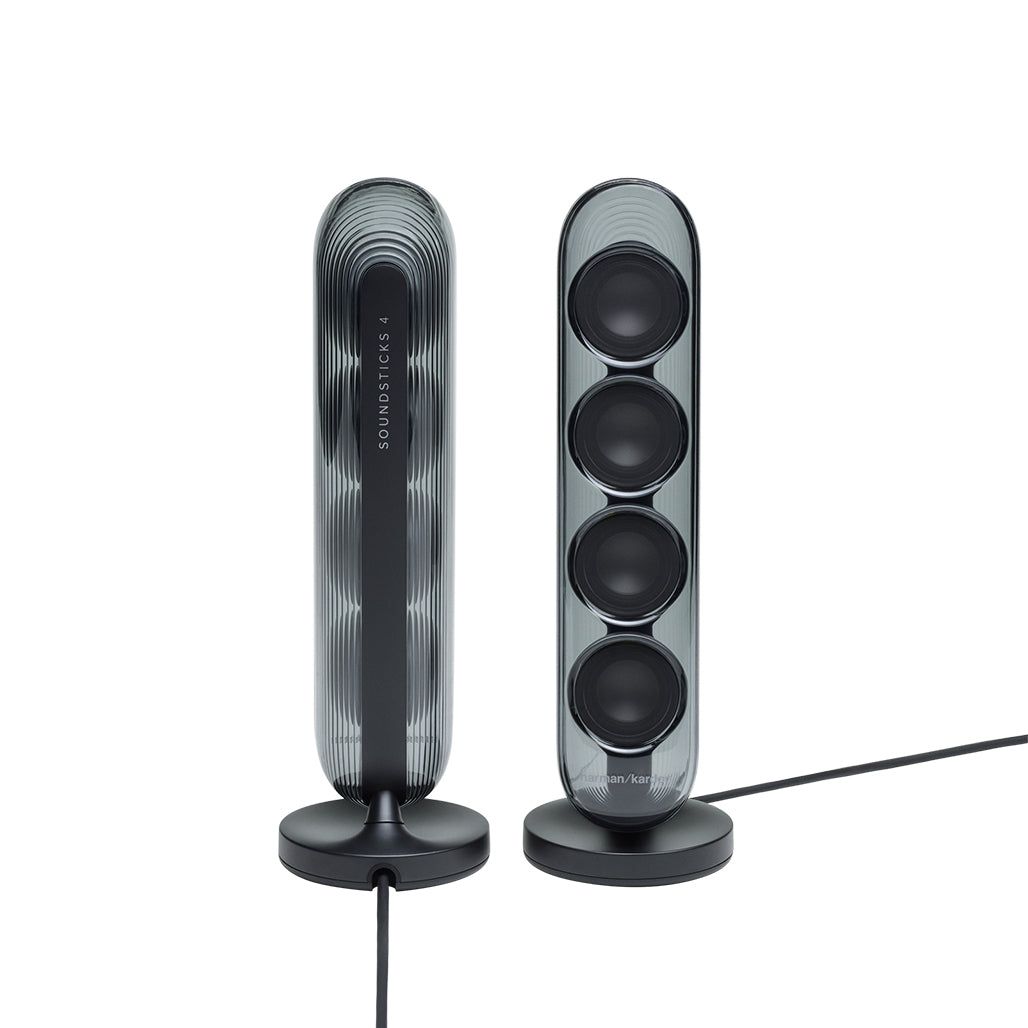 A Photo Of Harman Kardon SoundSticks 4 Bluetooth Speaker System - Black | Iconic Design with Superior Audio Performance