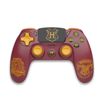 Harry Potter PS4 Wireless Controller - Gryffindor Edition | Licensed Gamepad with Illuminated Buttons & Dual Vibration