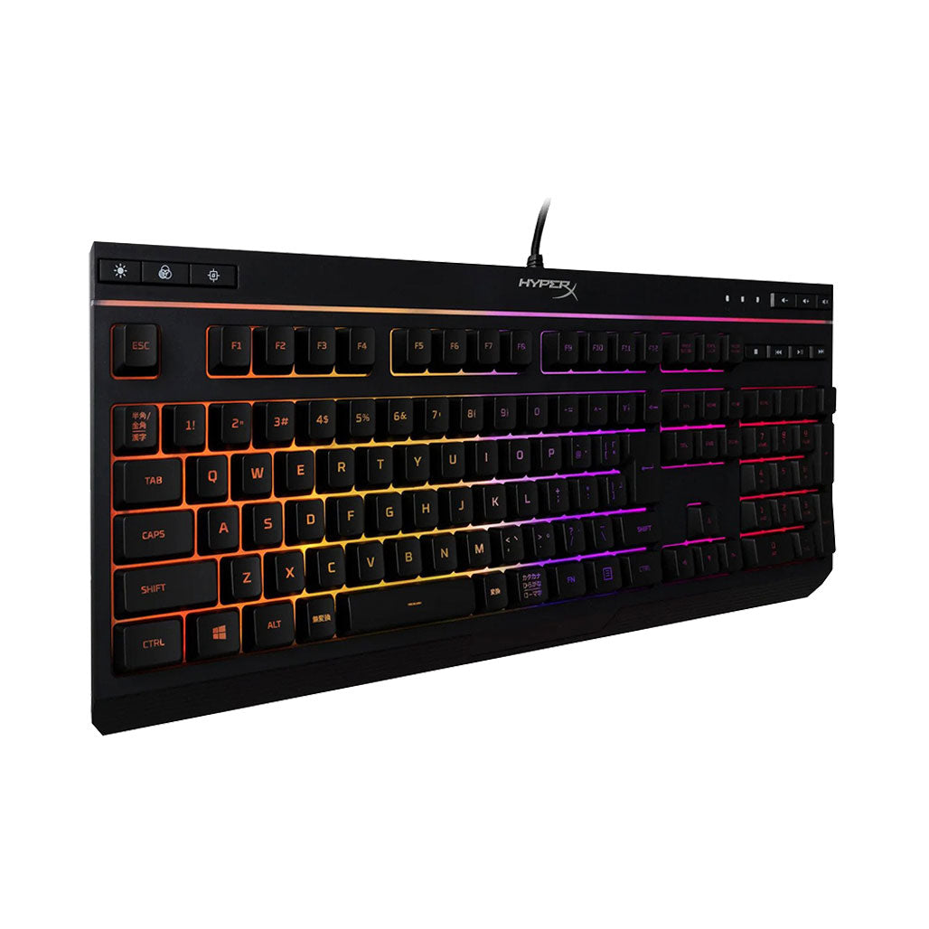 A Photo Of HyperX Alloy Core - RGB Full-size Wired Membrane Gaming Keyboard | 4P4F5AA#ABA