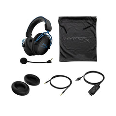 A Photo Of HyperX Cloud Alpha S - Gaming Headset - Blue | 4P5L3AA
