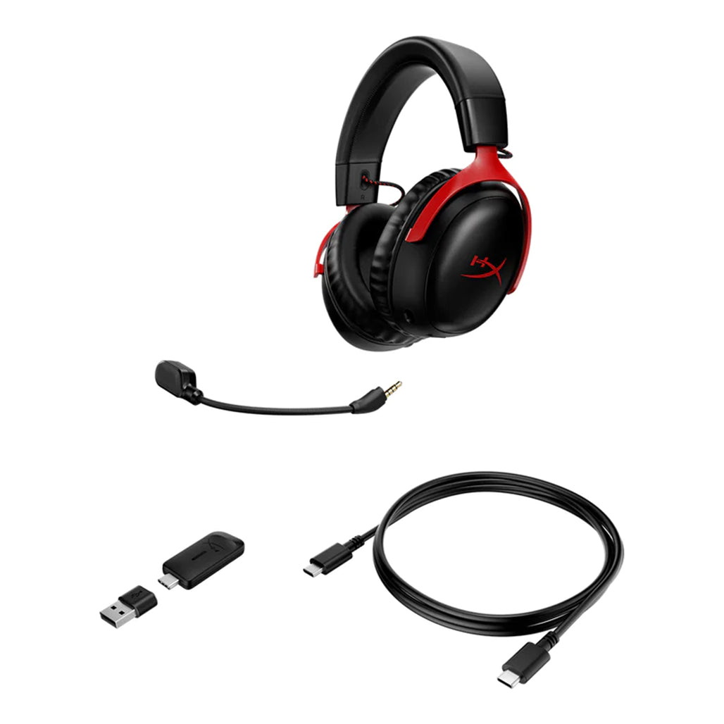 A Photo Of HyperX Cloud III Wireless Gaming Headset - Uninterrupted Comfort and Immersive Sound