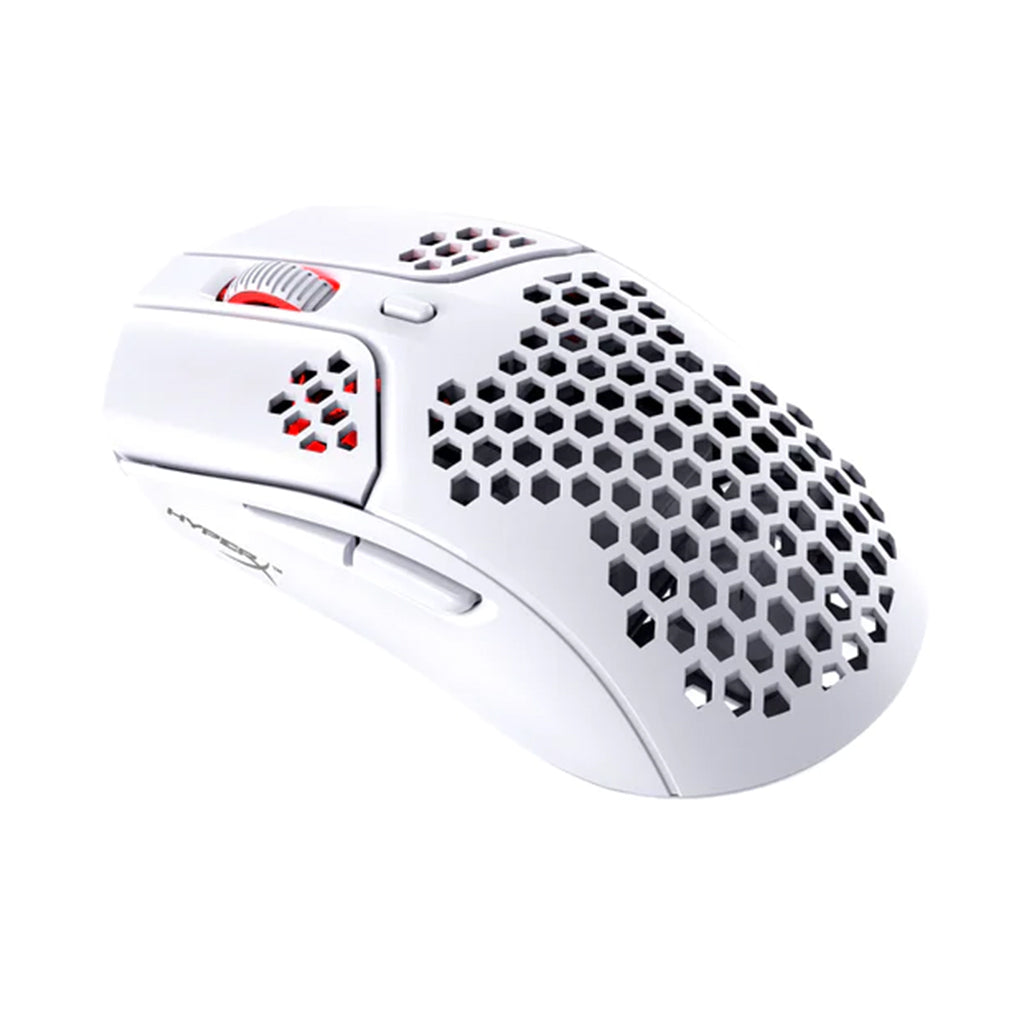 A Photo Of HyperX Pulsefire Haste Wireless Gaming Mouse - White | 4P5D8AA