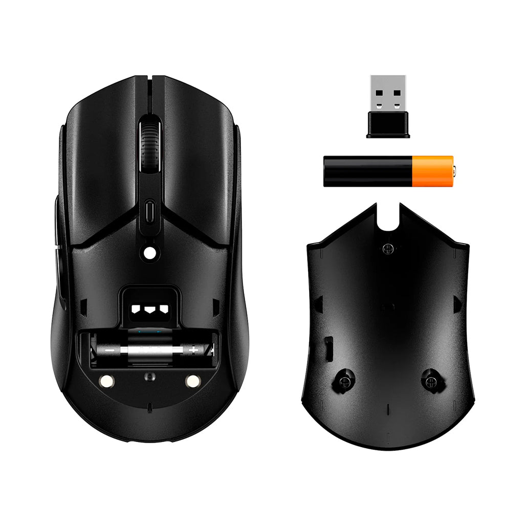 A Photo Of HyperX Pulsefire Haste 2 Core Wireless Gaming Mouse - Lightweight, Dual Wireless Connectivity, Up to 100 Hours Battery Life