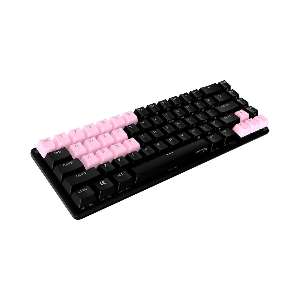 A Photo Of HyperX Rubber Keycaps - Gaming Accessory Kit - Pink