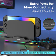 A Photo Of IINE RGB Cooling Base for Switch 2