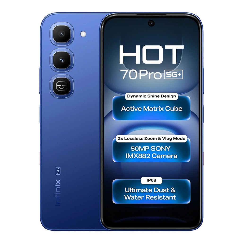 A Photo Of Infinix Hot 70 Pro 5G - 6GB Ram - 256GB Storage