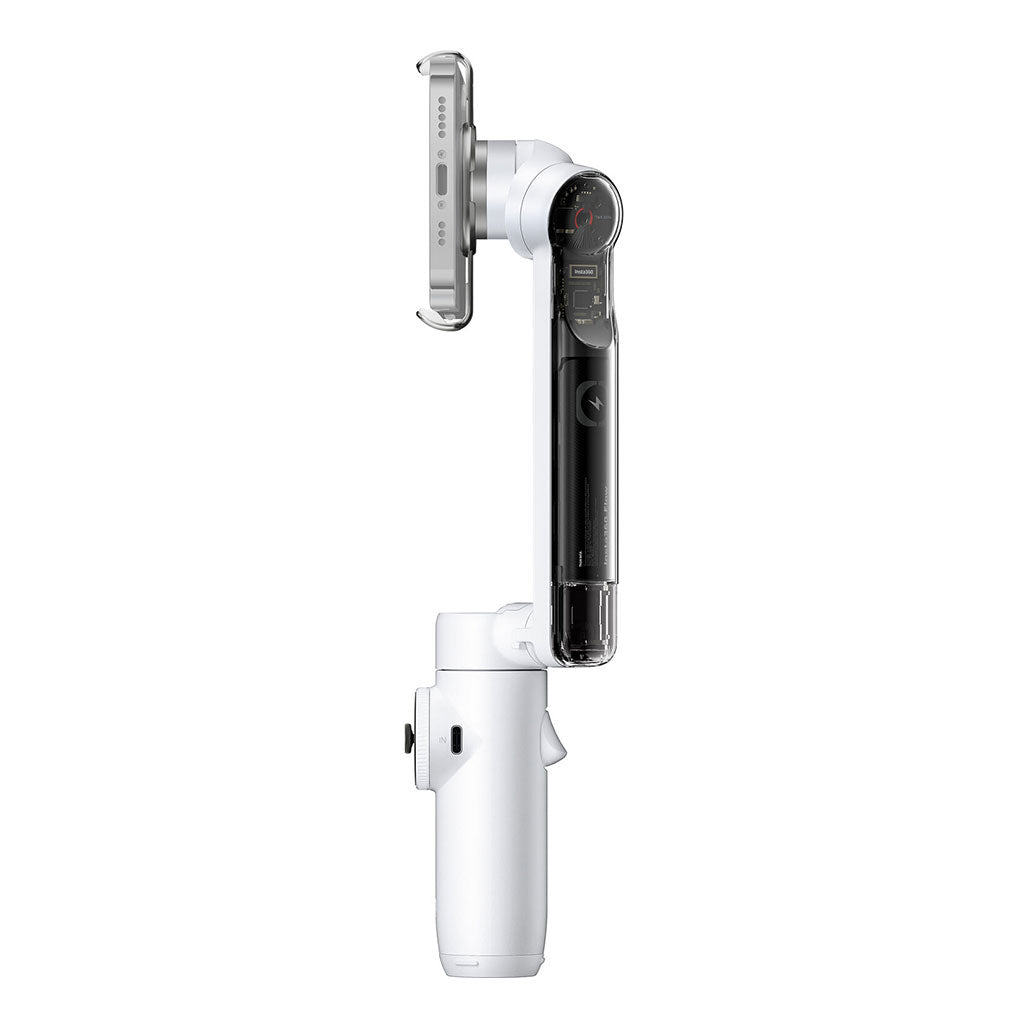 A Photo Of Insta360 Flow Smartphone Gimbal Stabilizer – Compact Gimbal with Built-In Selfie Stick and Mini Tripod