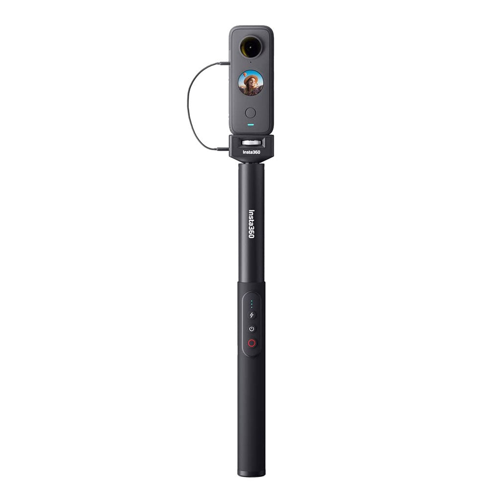 A Photo Of Insta360 Power Selfie Stick – Extendable Selfie Stick with Built-In Battery for Insta360 Cameras