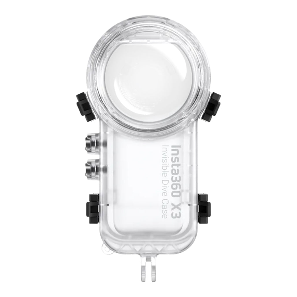 A Photo Of Insta360 X3 Invisible Dive Case - Waterproof 164ft with Seamless Underwater Stitching