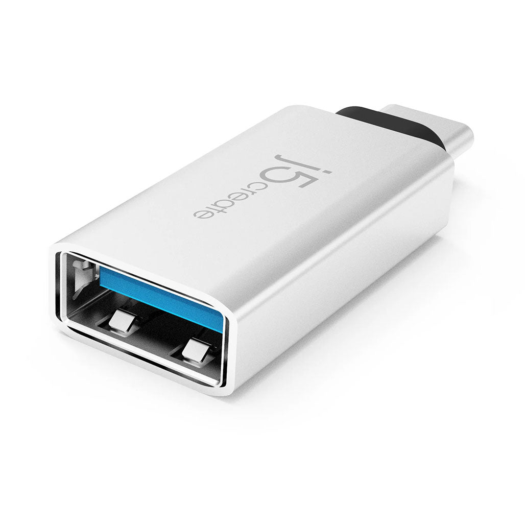 A Photo Of J5Create USB-C to USB Type-A 3.1 Adapter - JUCX15 | 5 Gbps Data Transfer & 1.5A Charging