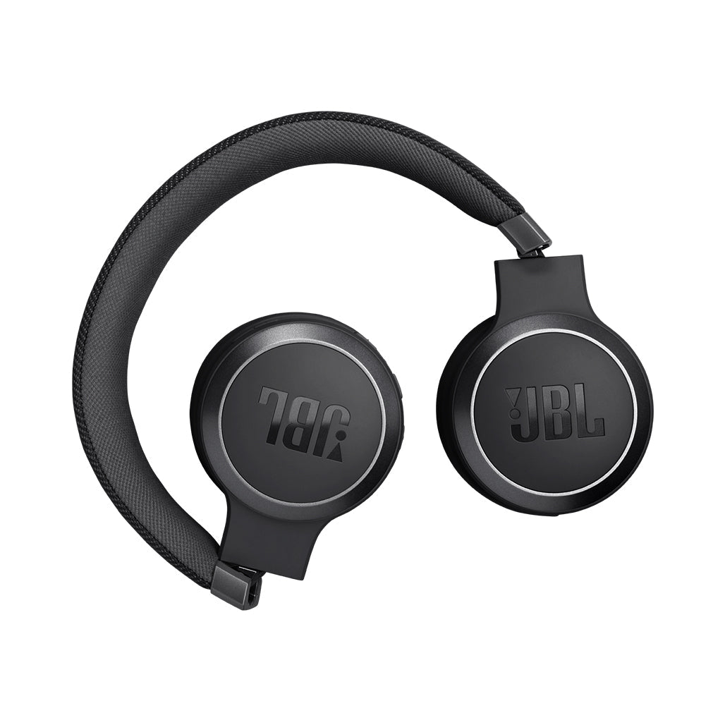 A Photo Of JBL Live 670NC - Black - Wireless On-Ear Headphones with True Adaptive Noise Cancelling and JBL Spatial Sound