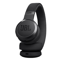A Photo Of JBL Live 670NC - Black - Wireless On-Ear Headphones with True Adaptive Noise Cancelling and JBL Spatial Sound