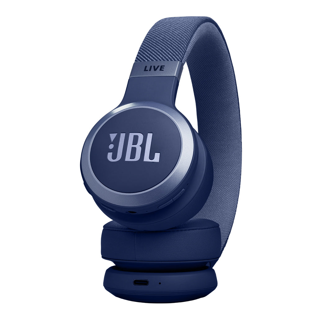 A Photo Of JBL Live 670NC - Black - Wireless On-Ear Headphones with True Adaptive Noise Cancelling and JBL Spatial Sound