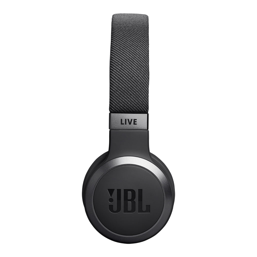 A Photo Of JBL Live 670NC - Black - Wireless On-Ear Headphones with True Adaptive Noise Cancelling and JBL Spatial Sound