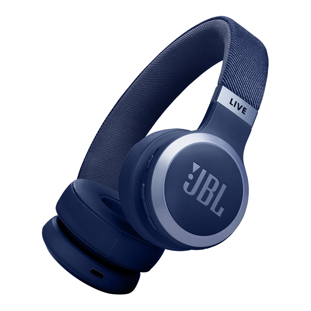 A Photo Of JBL Live 670NC - Black - Wireless On-Ear Headphones with True Adaptive Noise Cancelling and JBL Spatial Sound