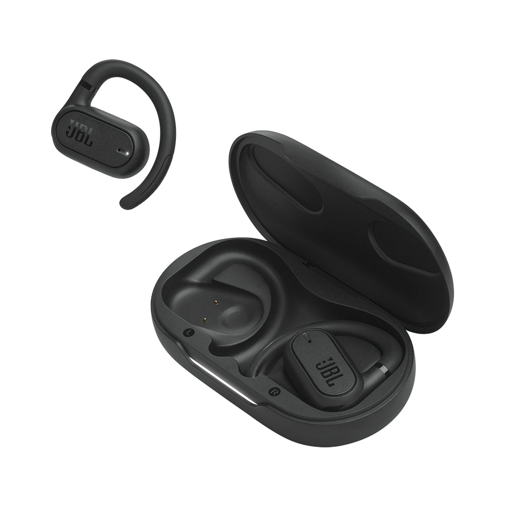 A Photo Of JBL Soundgear Sense - True Wireless Open-Ear Headphones – Advanced OpenSound Technology with 24-Hour Battery Life