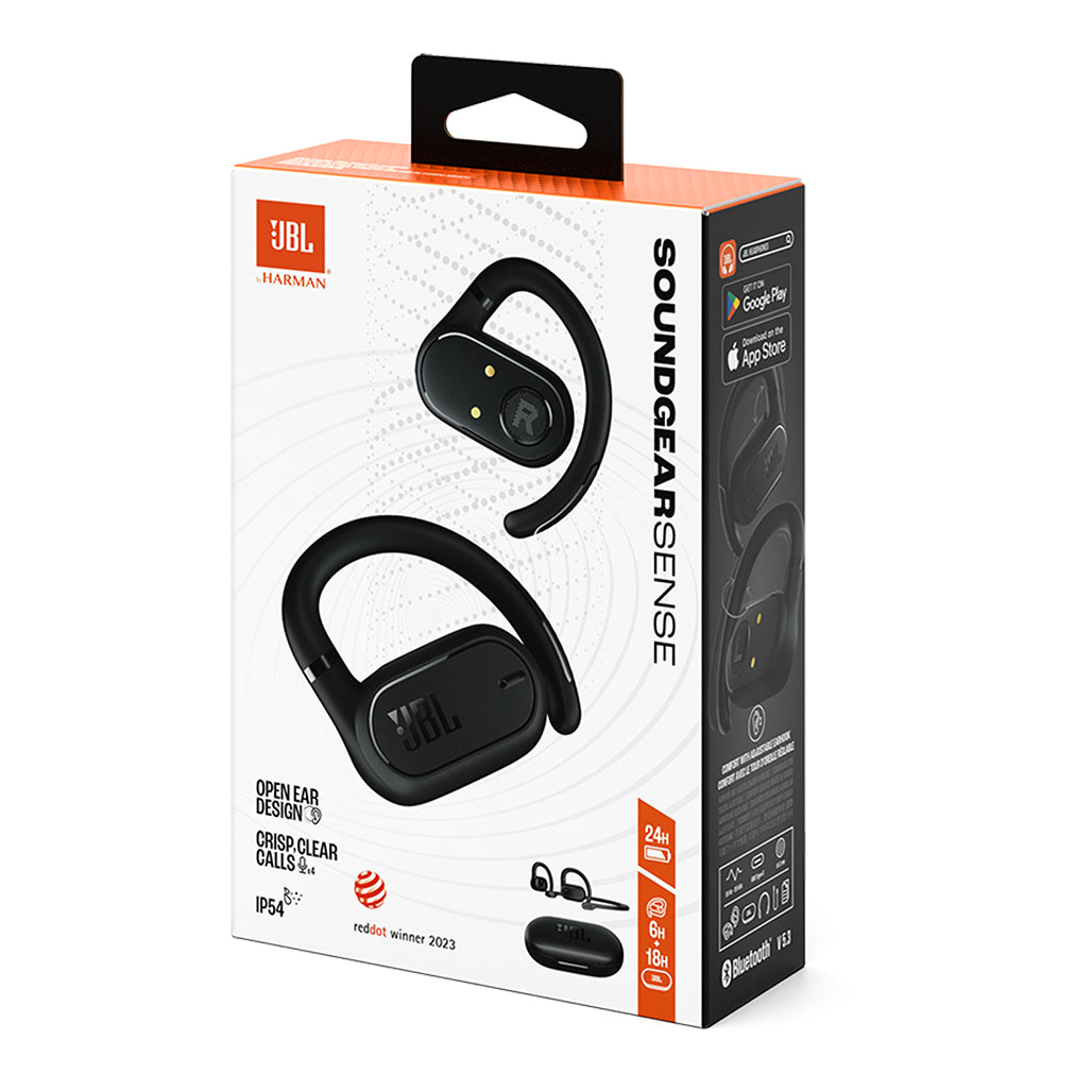 A Photo Of JBL Soundgear Sense - True Wireless Open-Ear Headphones – Advanced OpenSound Technology with 24-Hour Battery Life