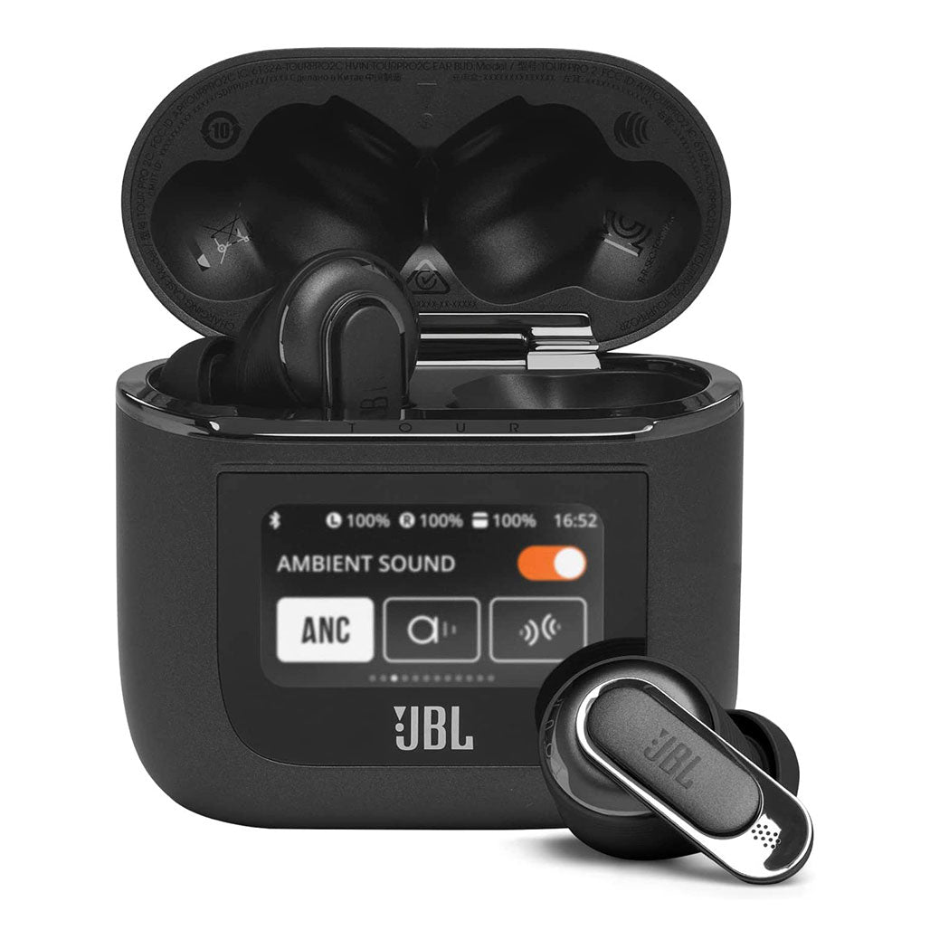 A Photo Of JBL Tour Pro 2 True Wireless Noise Cancelling Earbuds – Advanced Noise Cancellation and Smart Case Technology