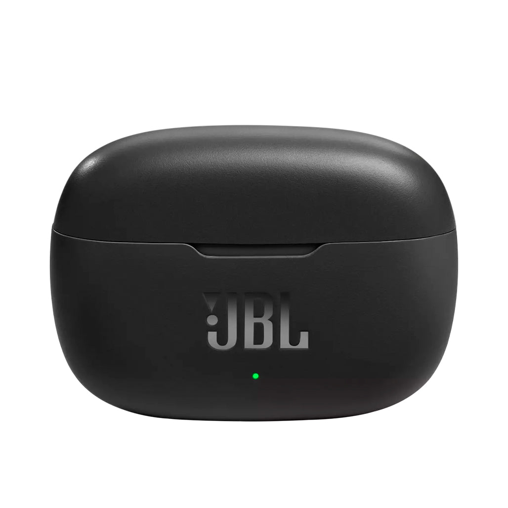 A Photo Of JBL Wave 200 - TWS True Wireless In-Ear Earbuds with Mic, Black - Deep Bass, 20 Hours Playback