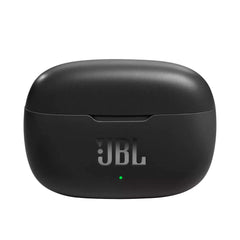 A Photo Of JBL Wave 200 - TWS True Wireless In-Ear Earbuds with Mic, Black - Deep Bass, 20 Hours Playback