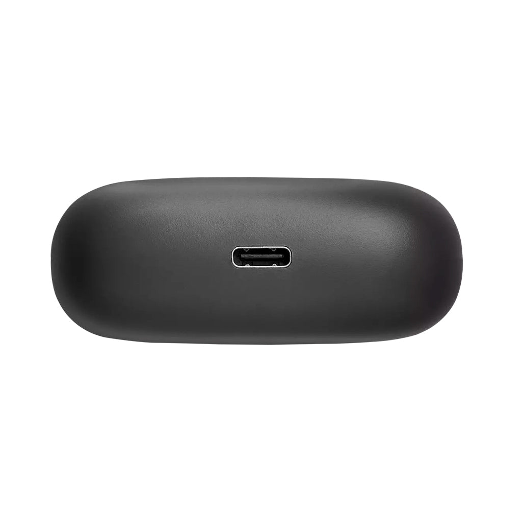 A Photo Of JBL Wave 200 - TWS True Wireless In-Ear Earbuds with Mic, Black - Deep Bass, 20 Hours Playback