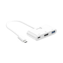 J5Create USB-C to HDMI™ & USB 3.0 Adapter with Power Delivery - JCA379 | 4K Resolution & 5 Gbps Data Transfer