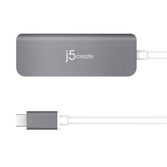 A Photo Of J5 Create USB-C to HDMI & USB 3.1 2-Port Adapter with Power Delivery - JCD371