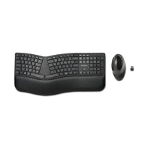 Kensington Pro Fit® Ergo Wireless Keyboard and Mouse – Ergonomist-Approved Comfort with Spill-Proof Design