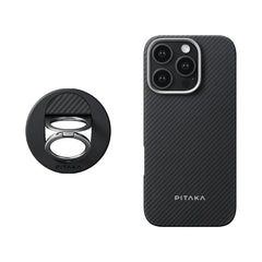 A Photo Of Pitaka Classic Ultra-Slim Case for iPhone 16 Pro Max – Lightweight Aramid Fiber Protection with Magnetic Integration