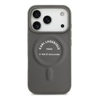 Karl Lagerfeld MagSafe PU Case with RSG Logo Buttons - iPhone 17 Pro