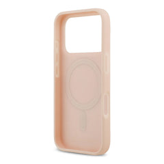 A Photo Of Karl Lagerfeld MagSafe PU Case with RSG Logo Buttons - iPhone 17 Pro