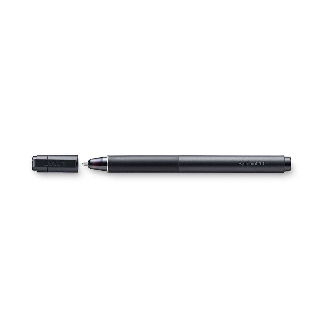 A Photo Of Wacom KP13300D Ballpoint Pen for Intuos Pro – Precision Drawing with 1.0mm Nib, Black Oil Ink, and 8,192 Pressure Levels