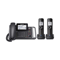 Panasonic KX-TG9582 Corded/Cordless Phone – Advanced 2-Line Operation with Bluetooth & Outlook Integration