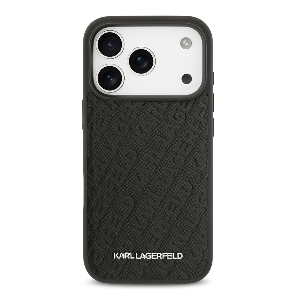 A Photo Of Karl Lagerfeld MagSafe PU Leather Case for iPhone 17 Pro Max