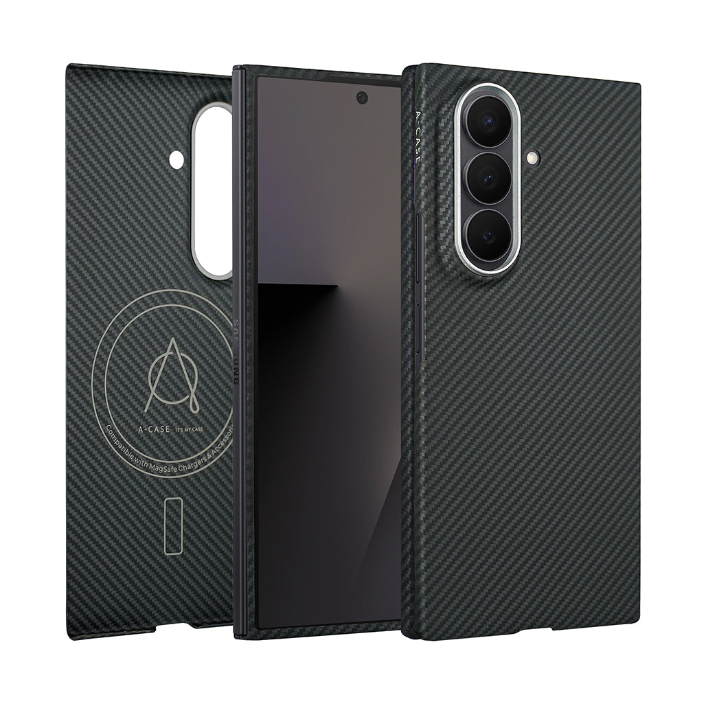 A Photo Of A-CASE Kavar 600D Aramid Fiber Protective Case for Samsung Galaxy Z Fold 7