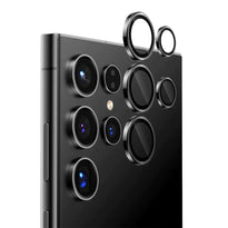 Kingkong Camera Lens Glass Film Black for Samsung S24 Ultra – Premium Tempered Glass Protection