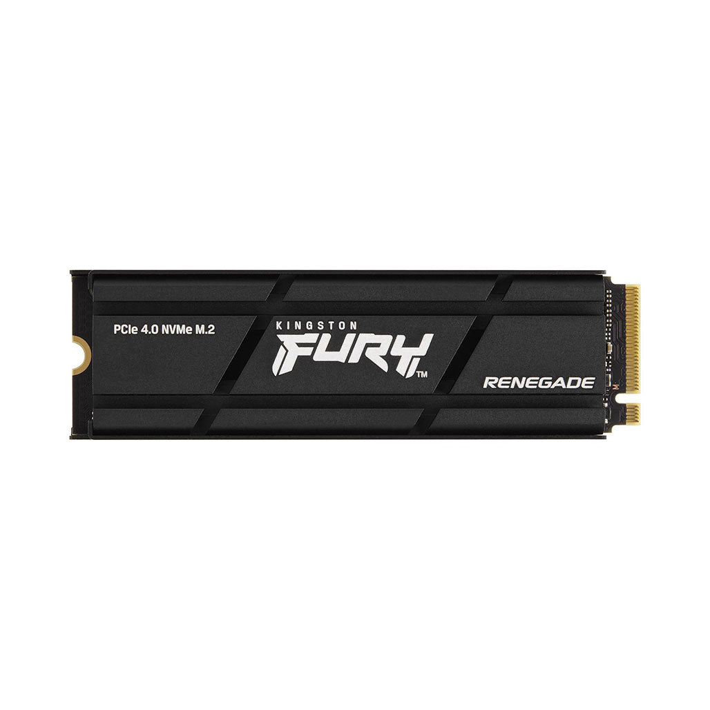 A Photo Of Kingston FURY Renegade 4TB PCIe 4.0 NVMe M.2 SSD with Heatsink – Unmatched Performance for High-Power Users