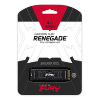 Kingston FURY Renegade 4TB PCIe 4.0 NVMe M.2 SSD – Ultimate Performance for Gamers and Enthusiasts