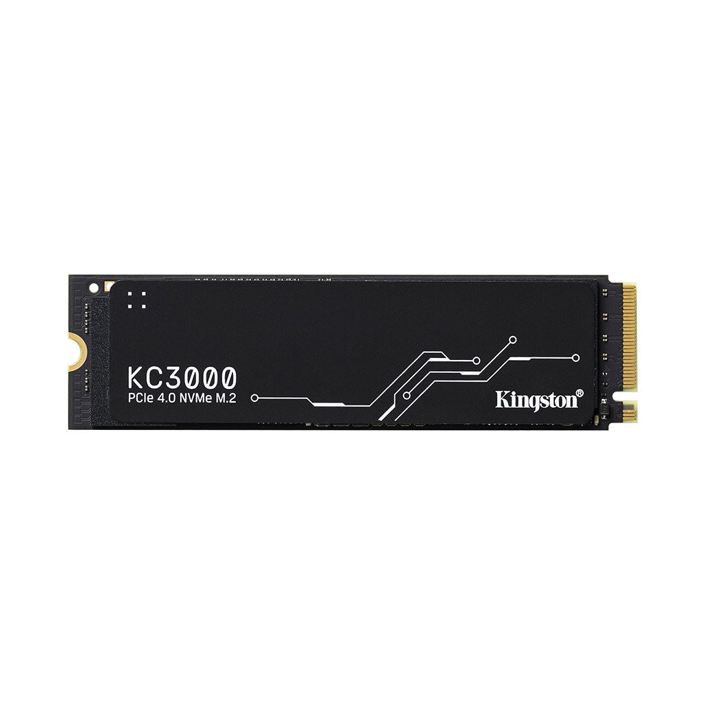 A Photo Of Kingston KC3000 4TB PCIe 4.0 NVMe M.2 SSD – Ultra-Fast High-Capacity Storage for Desktop and Laptop PCs