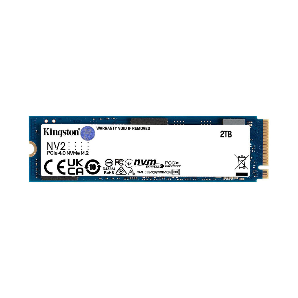 A Photo Of Kingston NV2 PCIe 4.0 2TB NVMe SSD – High-Speed, High-Capacity Storage for Advanced Systems