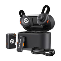 Hollyland Lark M2S Combo - Ultra-Light Wireless Microphone with 30 Hours Battery Life, Superior Noise Cancellation & 300m Range