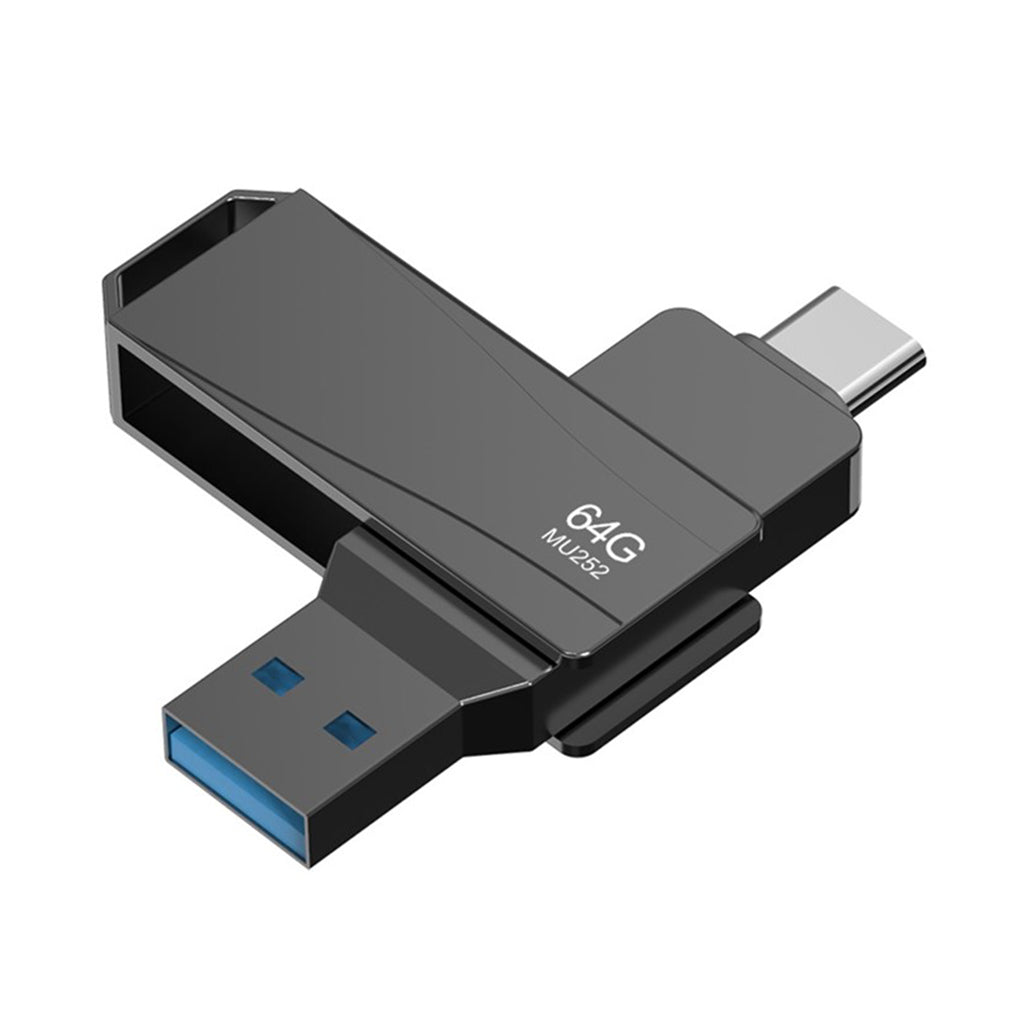 A Photo Of Lenovo Thinkplus MU252 64GB USB + Type C Dual-Interface Flash Drive