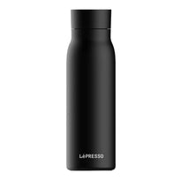 LePresso 600ml Smart Hydration Vacuum Bottle | Stainless Steel, 12-Hour Temperature Retention, Digital Tracking & Alerts | LP600SBBK