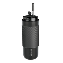 Lepresso Thermal Tumbler with Infusion Filter - 520ml Stainless Steel Insulated Bottle with Reusable Straw